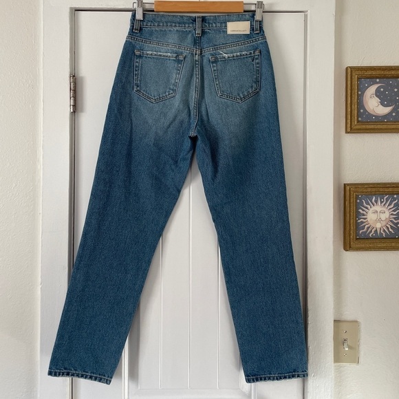 Current Elliott Boyfriend Distressed Jeans Blue 24 MSRP $228 EUC - Picture 5 of 7